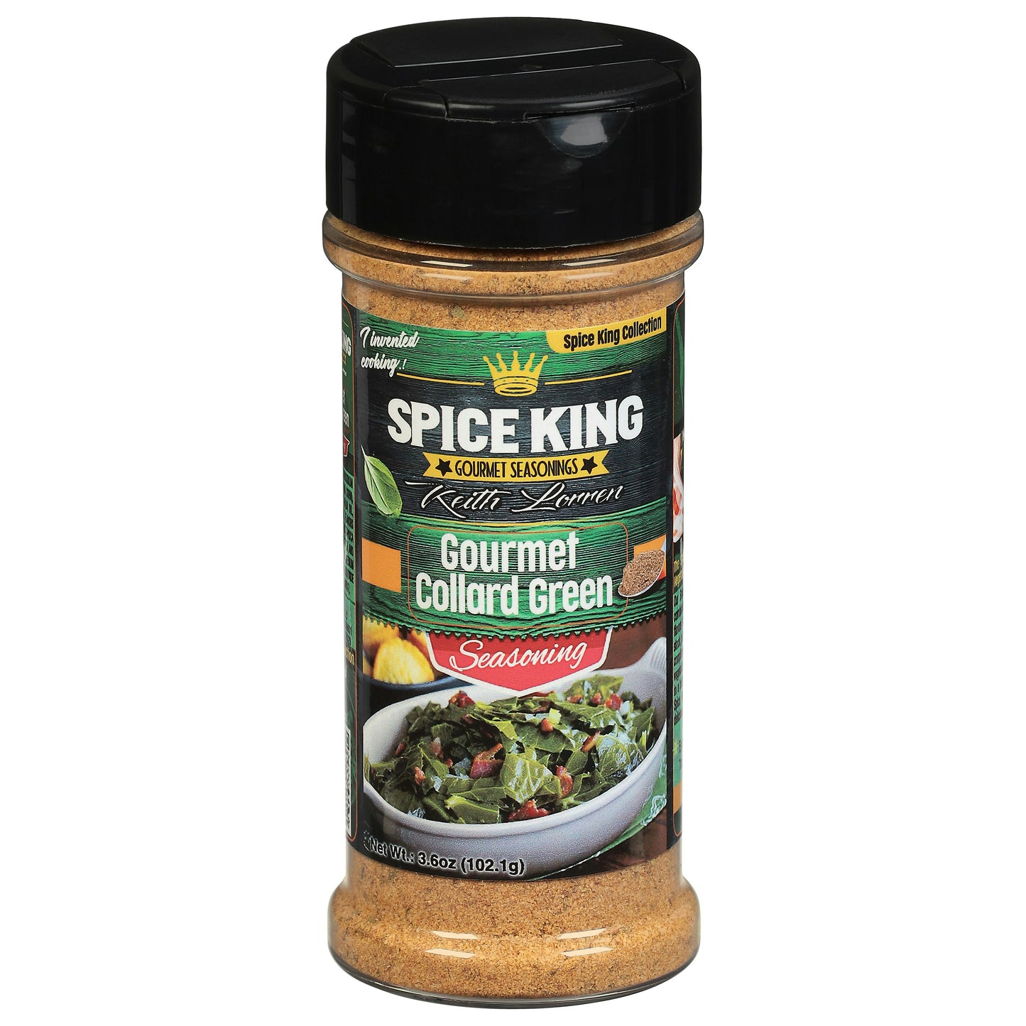 The Spice King By Keith Gourmet Collard Green Seasoning 4 Oz Pack of 6