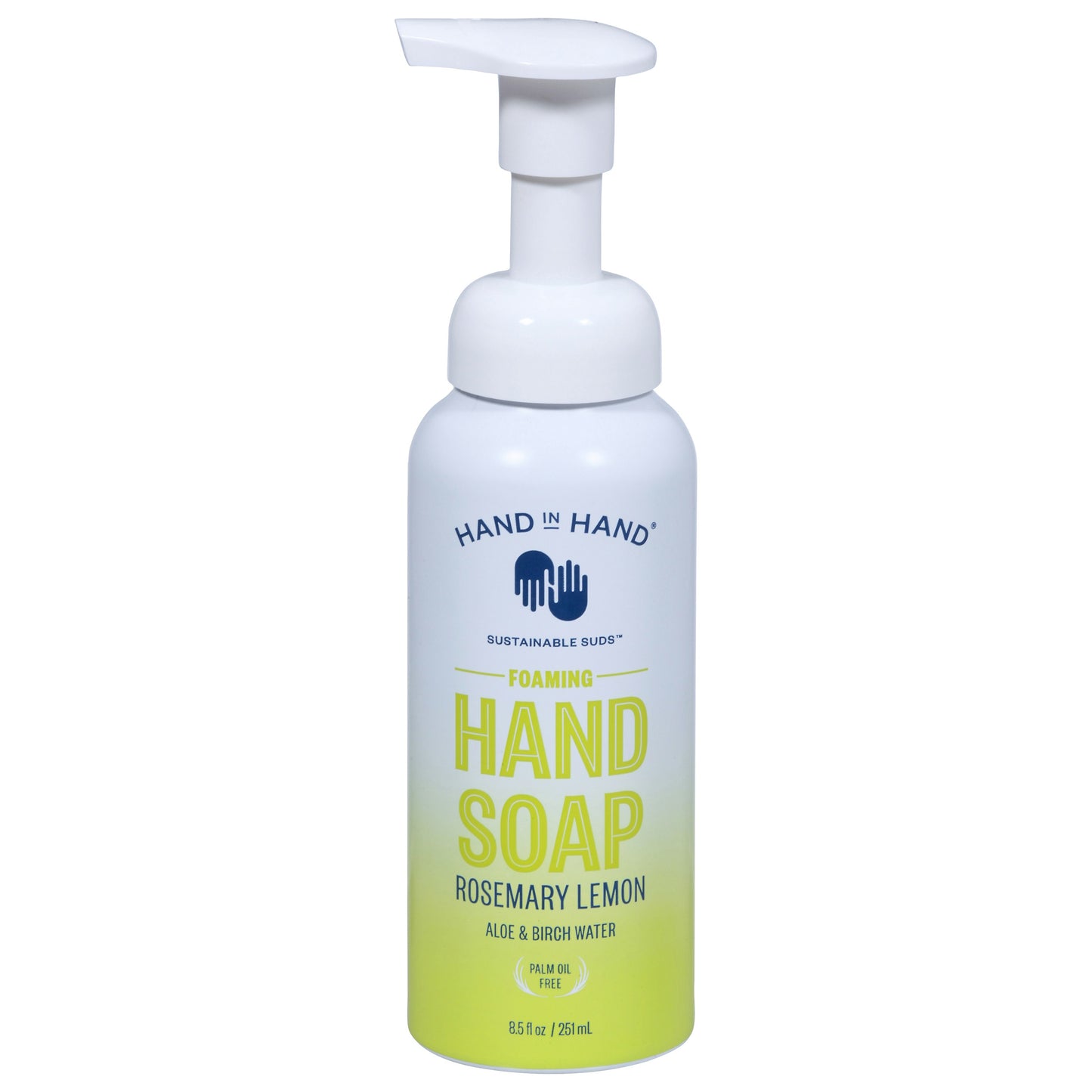 Hand In Hand Soap Hand Foam Rosemary Lemon 8.5 Fl Oz (Pack of 3)
