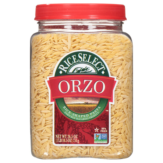 Riceselect Orzo Traditional 26.5 oz (Pack Of 4)