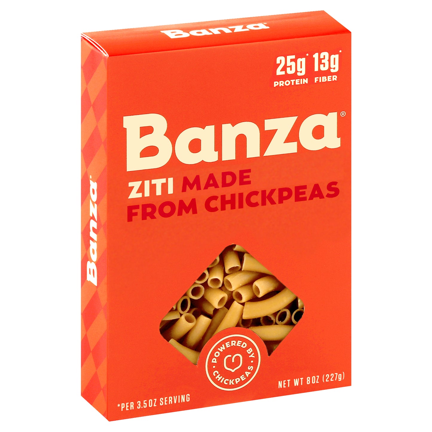 Banza Pasta Ziti Chickpea 8 Oz (Pack Of 6)