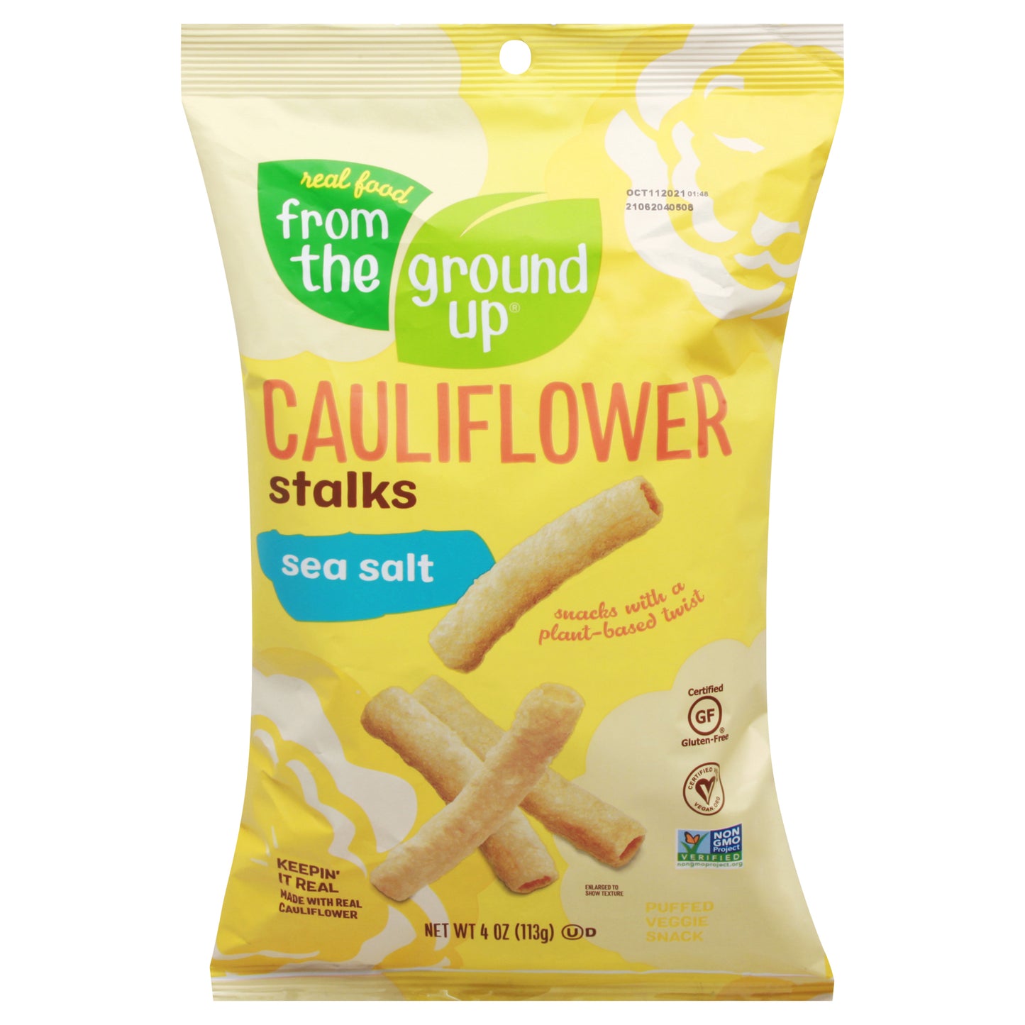 From The Ground Up Stalk Caulflower Sea Salt 4 oz (Pack Of 12)