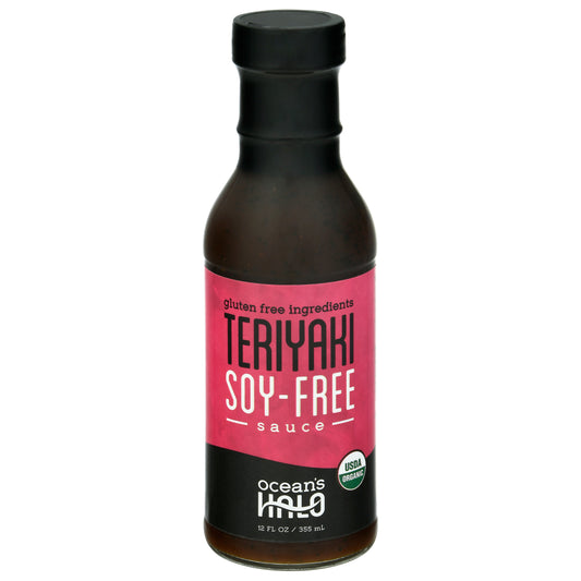Oceans Halo Sauce Soy Free Teriyaki 12 oz (Pack Of 6)