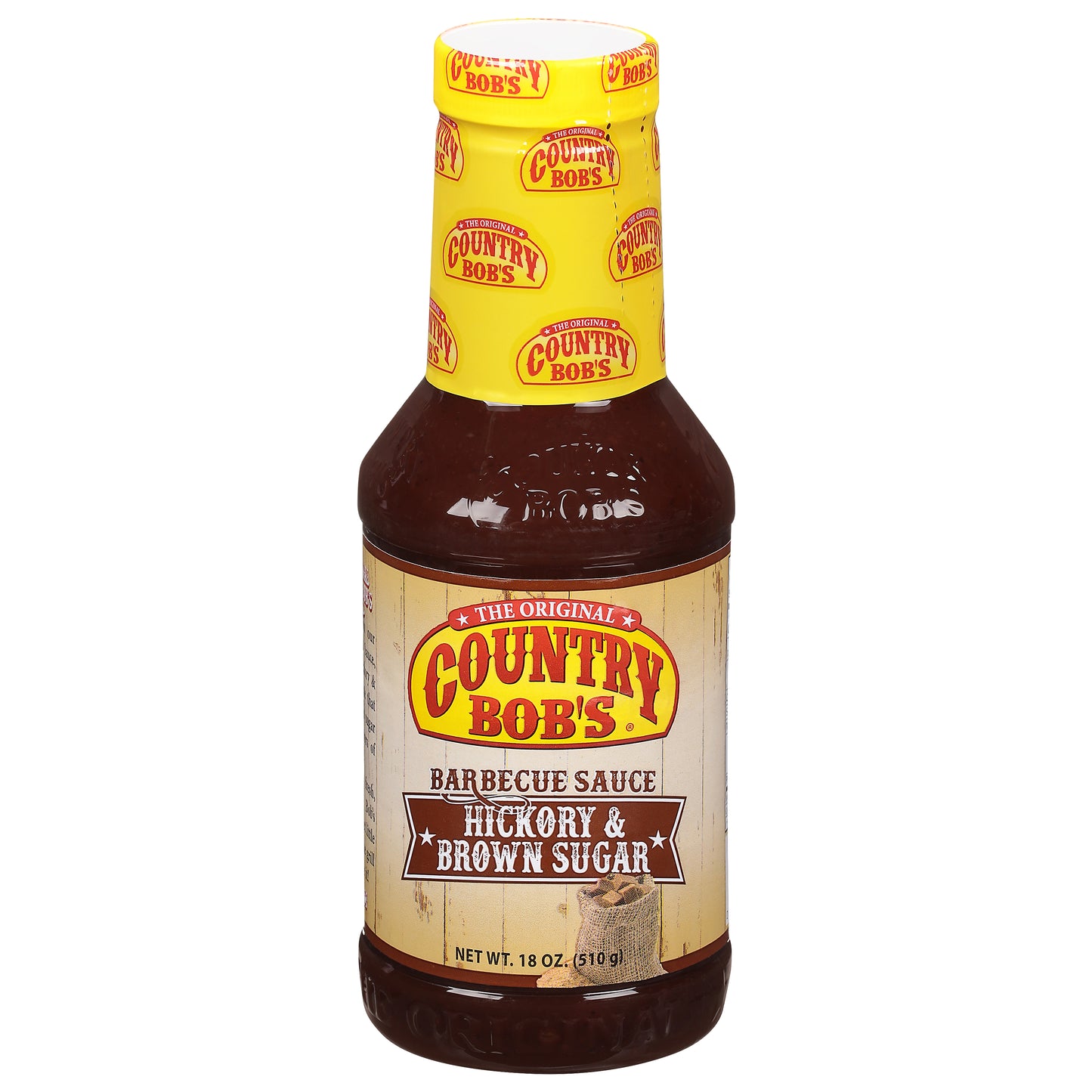 Country Bobs Sauce Barbecue Hickory 18 oz (Pack Of 6)