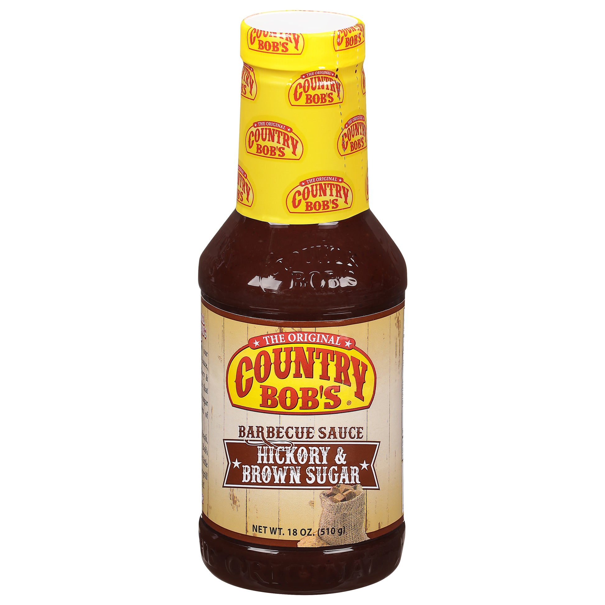 Country Bobs Sauce Barbecue Hickory 18 oz (Pack Of 6)