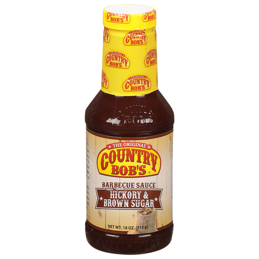 Country Bobs Sauce Barbecue Hickory 18 oz (Pack Of 6)