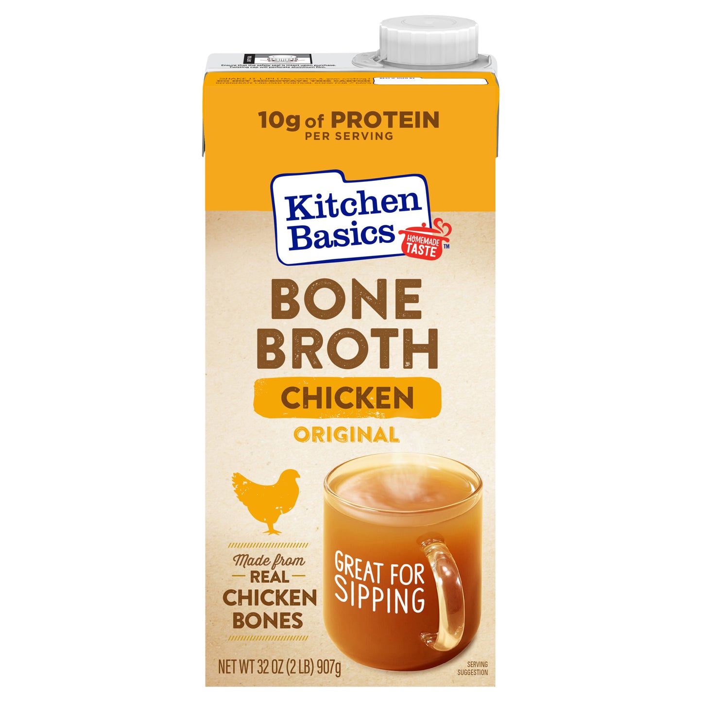 Kitchen Basics Broth Bone Chicken 32 oz (Pack Of 12)