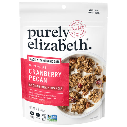 Purely Elizabeth Granola Cranberry Pecan Organic 12 oz (Pack Of 6)