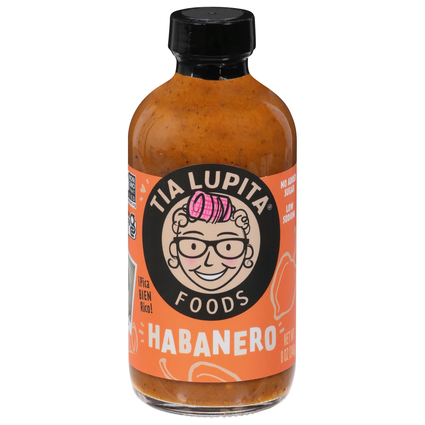 Tia Lupita Foods Sauce Hot Habanero 8 Oz (Pack of 12)
