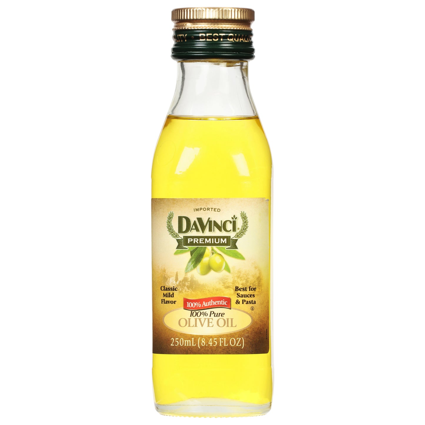 Davinci Oil Olive Pure 100% 8.45 oz (Pack Of 12)