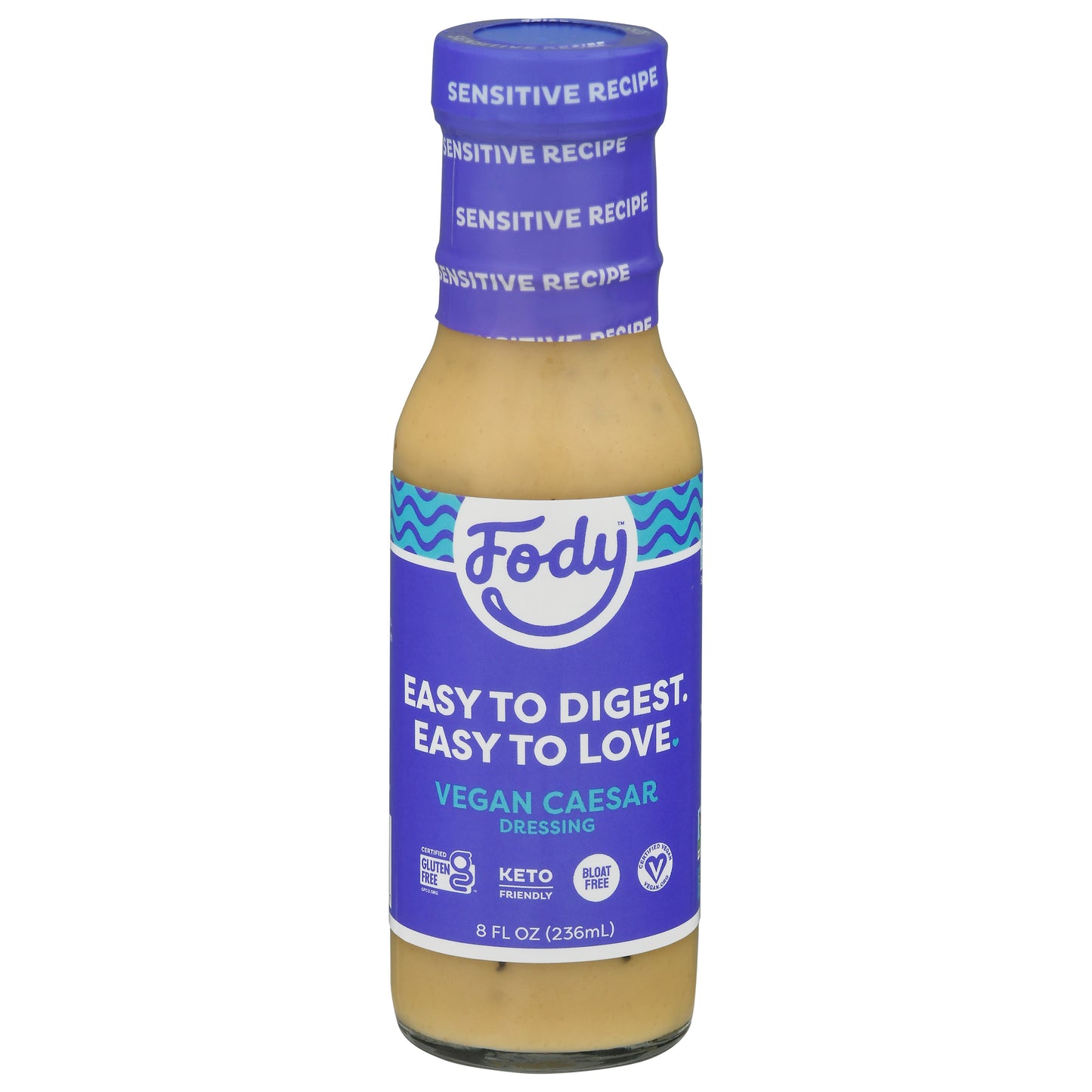 Fody Food Co Dressing Caesar 8 FO (Pack Of 6)