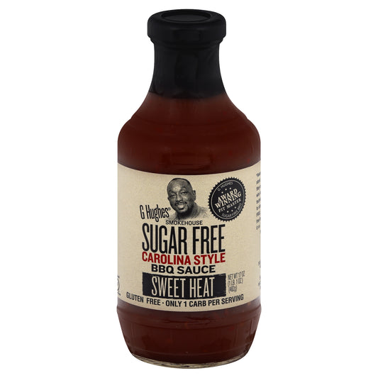 G Hughes Sauce Barbeque Sweet Heat Crolna 17 oz (Pack Of 6)