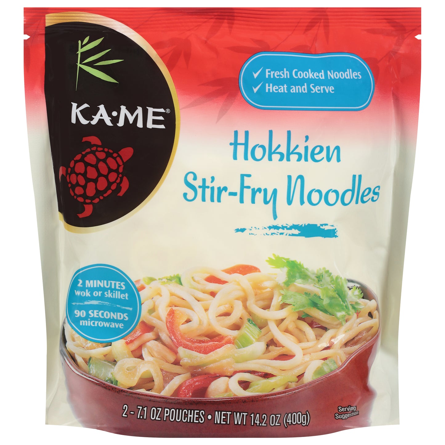 Ka Me Noodle Stir fry Hokkien 14.2 oz (Pack Of 6)