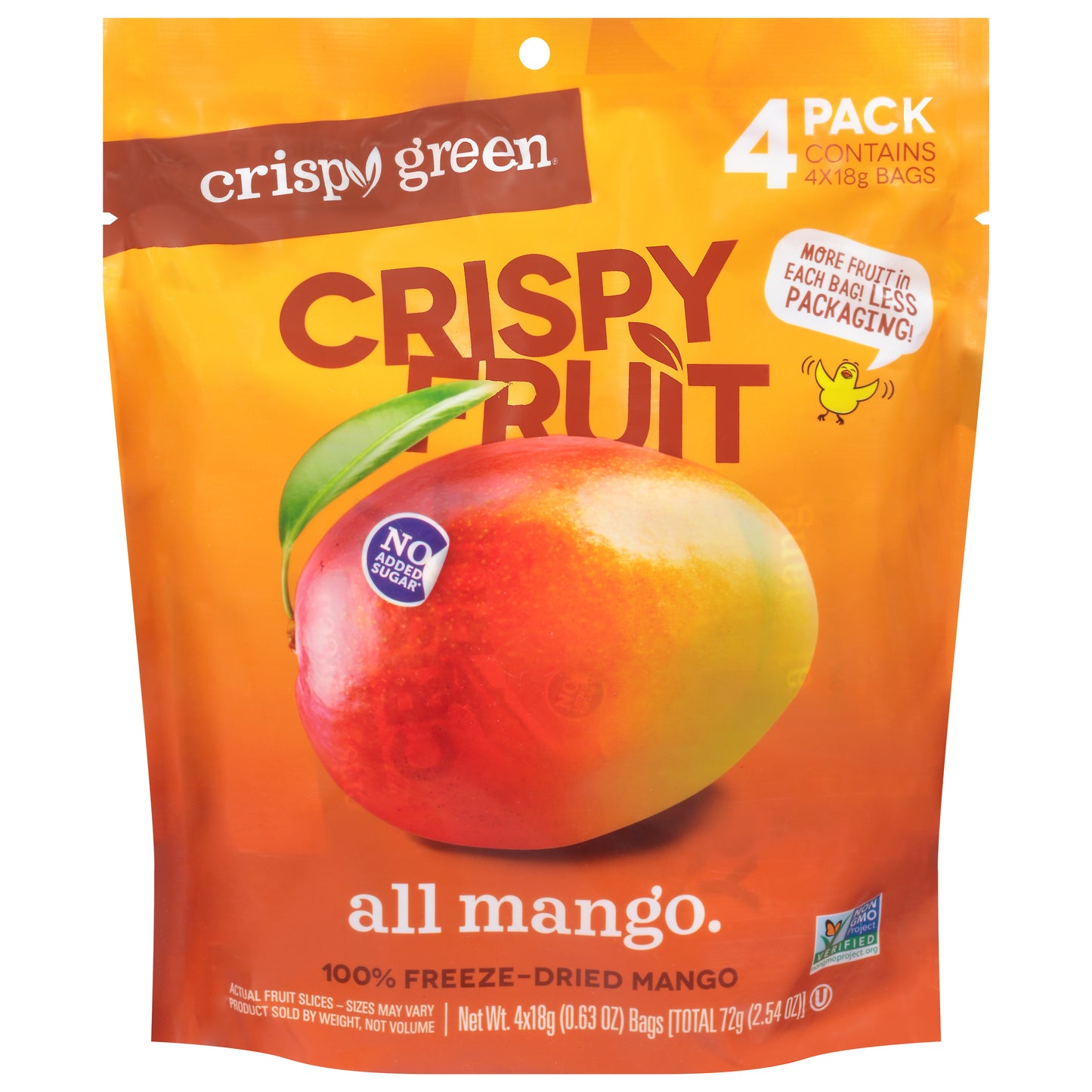Crispy Green Mango Dried 2.54 oz (Pack Of 8)