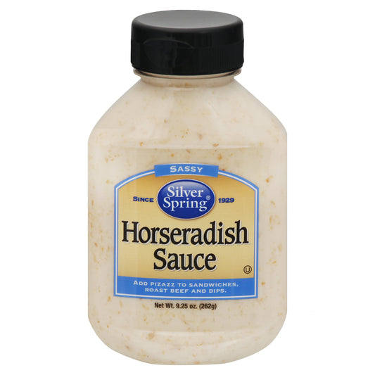 Silver Springs Sauce Horseradish Sassy 9.25 oz (Pack Of 9)