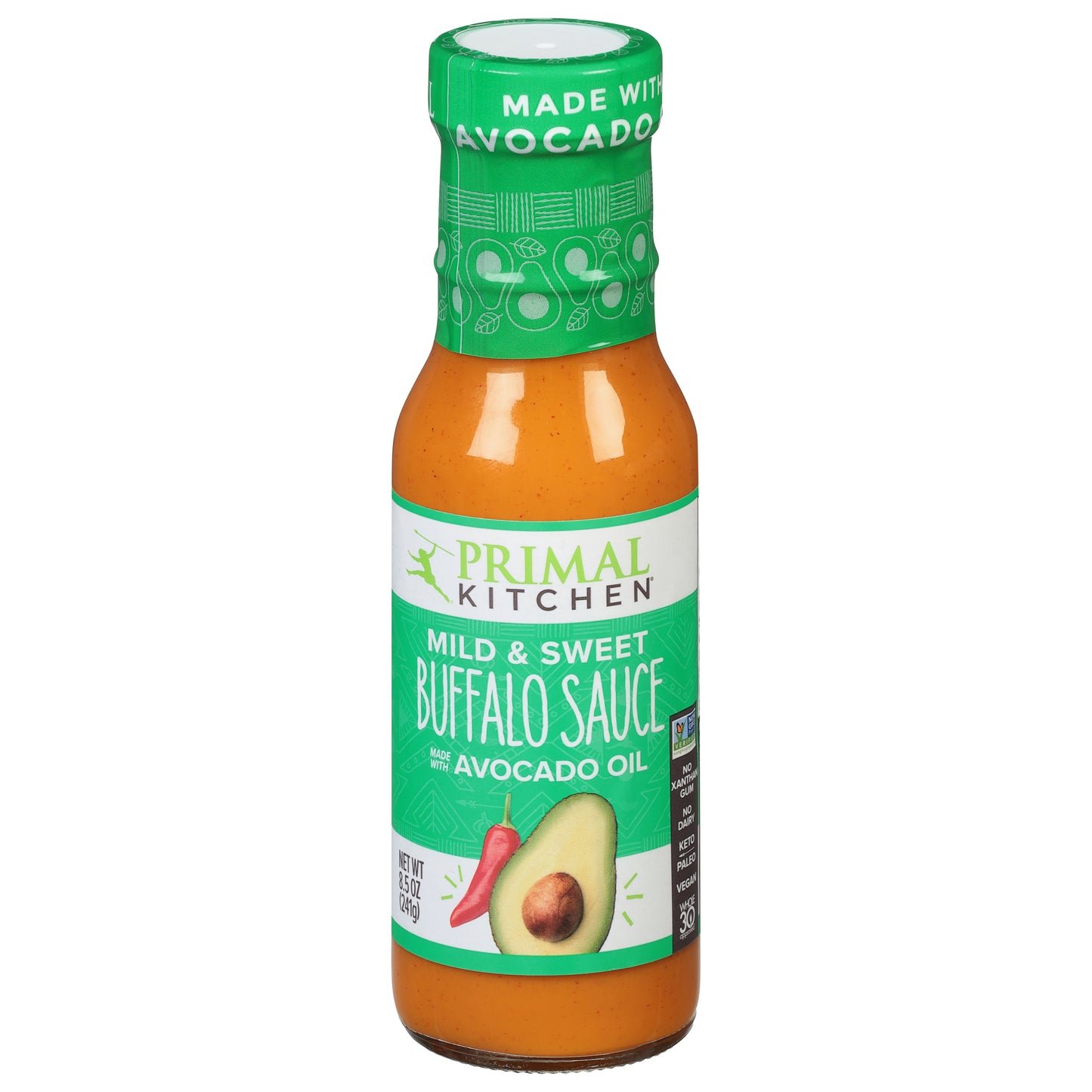 Primal Kitchen Sauce Mild Sweet Buffalo 8.5 Oz (Pack Of 6)