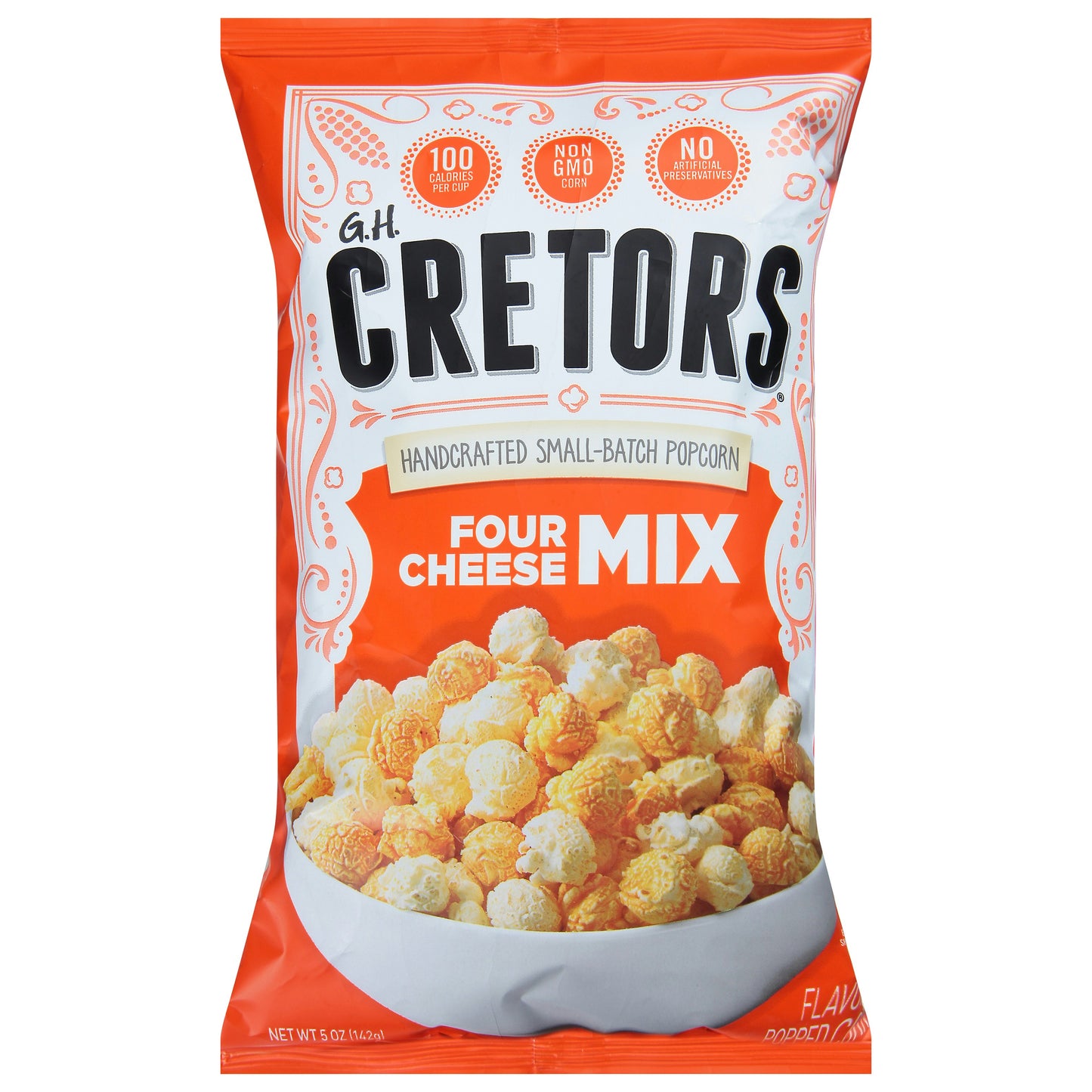 Gh Cretors Popcorn Four Cheese Nix 5 oz (Pack of 12)