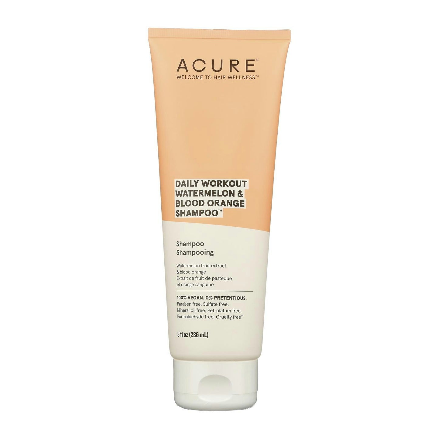 Acure - Shampoo Daily Workout Watermelon 8 Fl. Oz Pack of 1