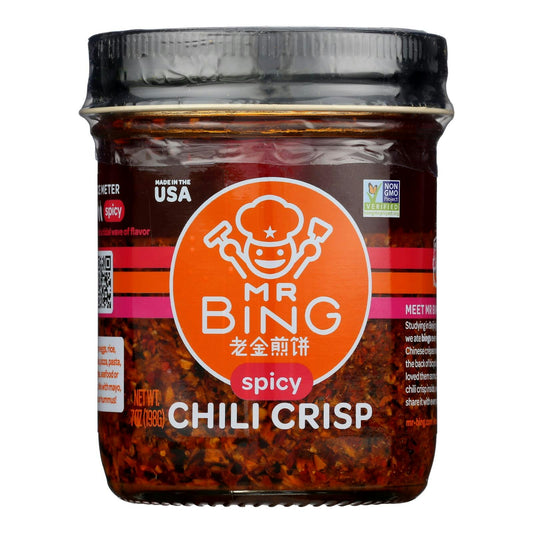Mr. Bing - Chili Crisp Spicy 7 oz (Pack of 6)