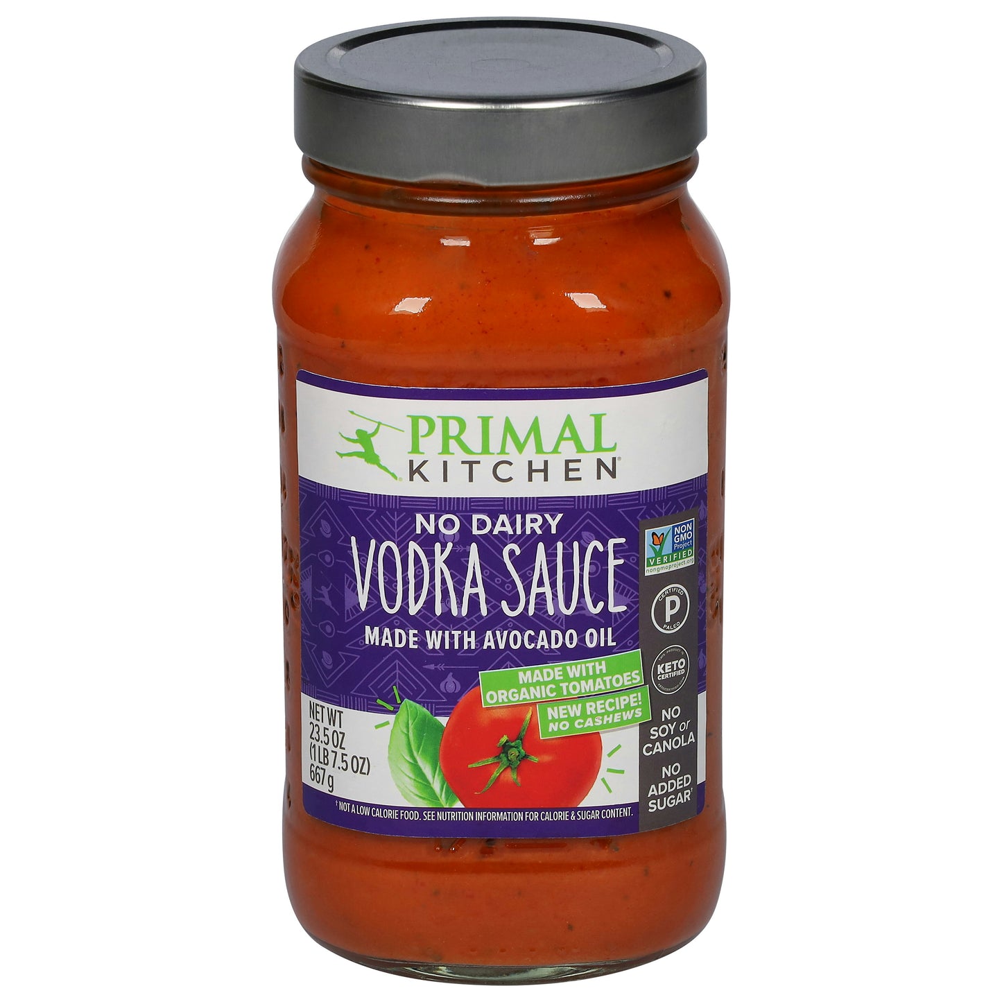 Primal Kitchen Sauce Vodka No Dairy 23.5 oz (Pack of 6)