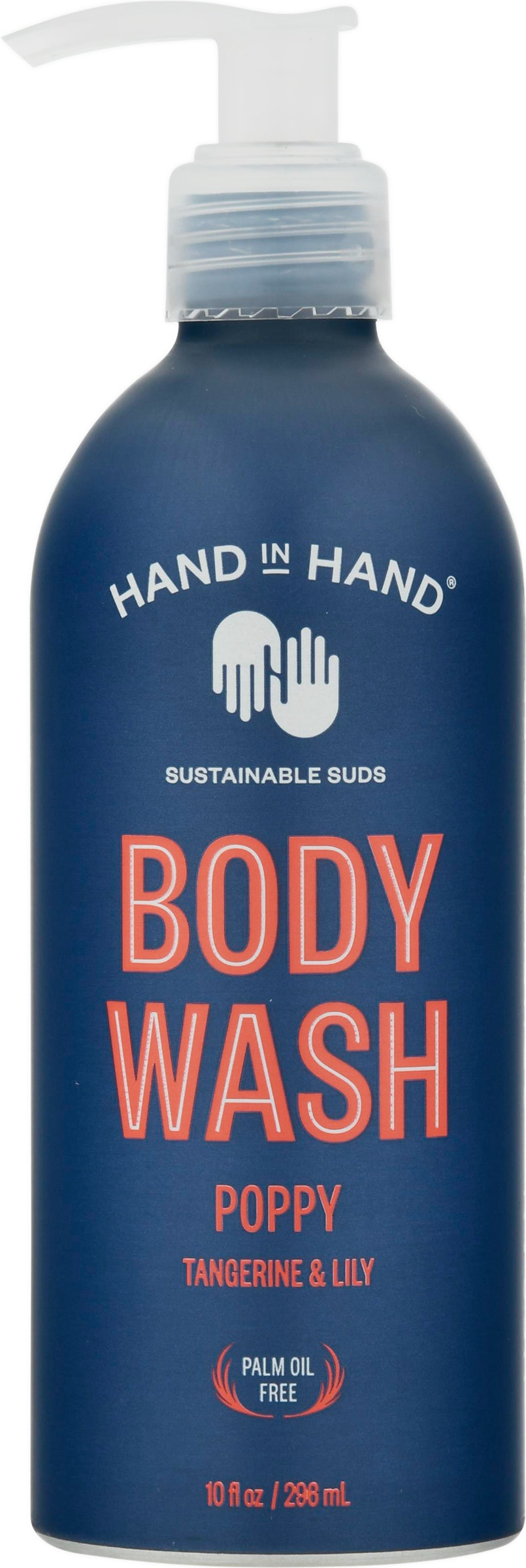Hand In Hand Wash Body Poppy 10 Fl Oz (Pack of 3)
