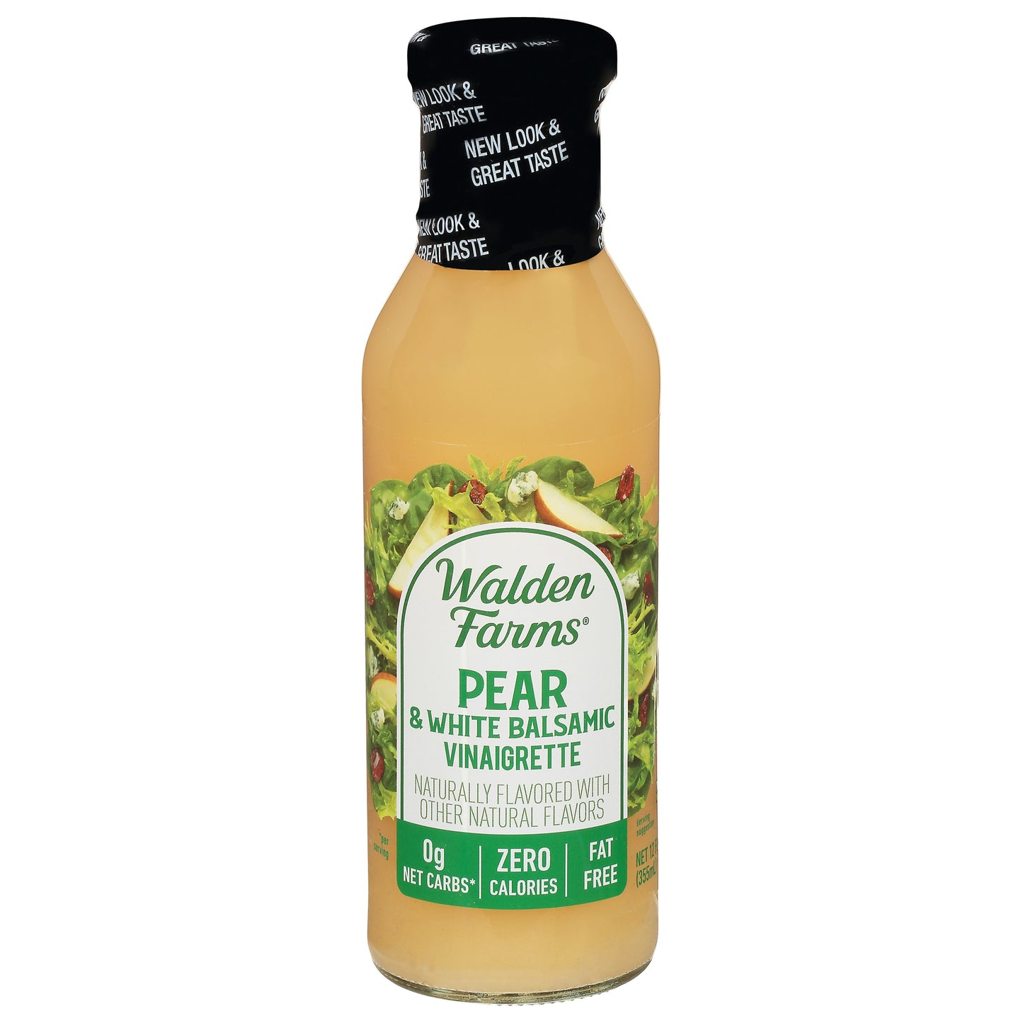 Walden Farms Dressing Calorie Free Pear & White Balsamic 12 FO (Pack of 6)