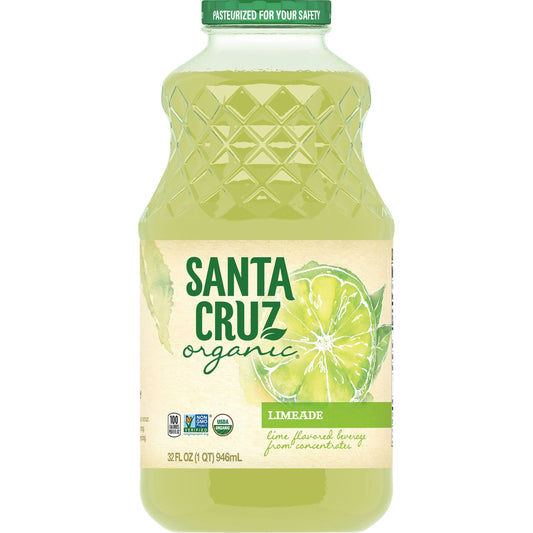 Santa Cruz Organic Limeade 32 Fo Pack of 6