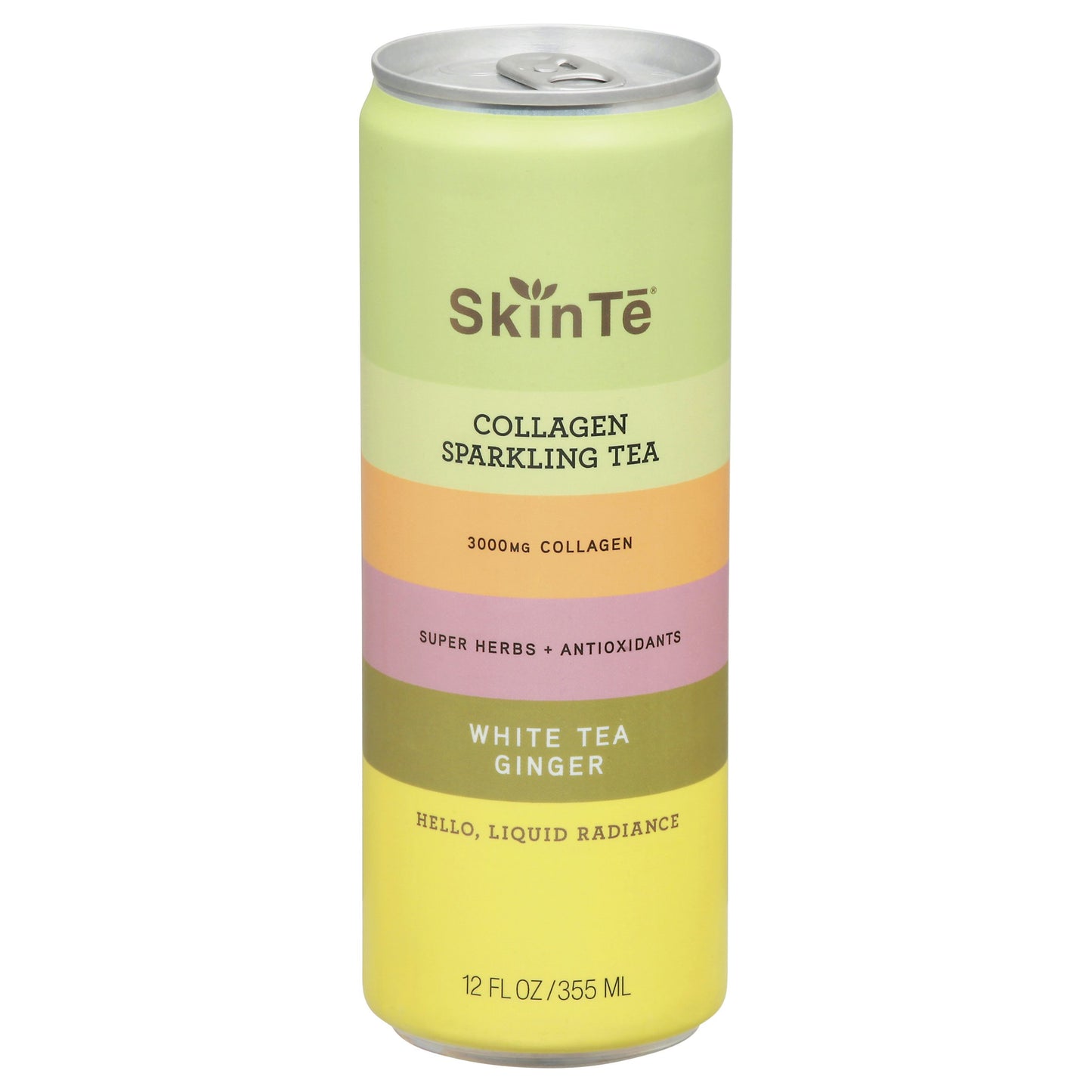 Skinte Tea Sparkling Collagen White Ginger 12 FO (Pack of 12)