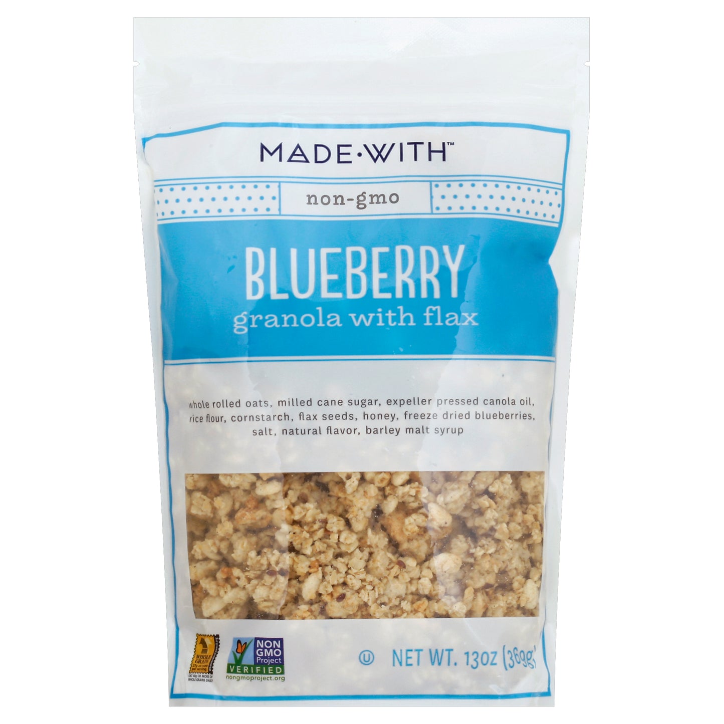 Made With Granola Blueberry Flax 13 oz (Pack Of 6)