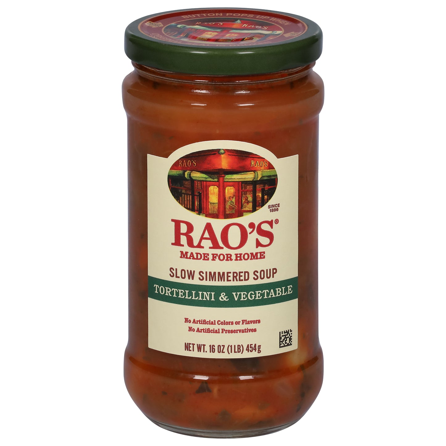 Raos Soup Tortellini & Vegetable 16 oz (Pack Of 6)