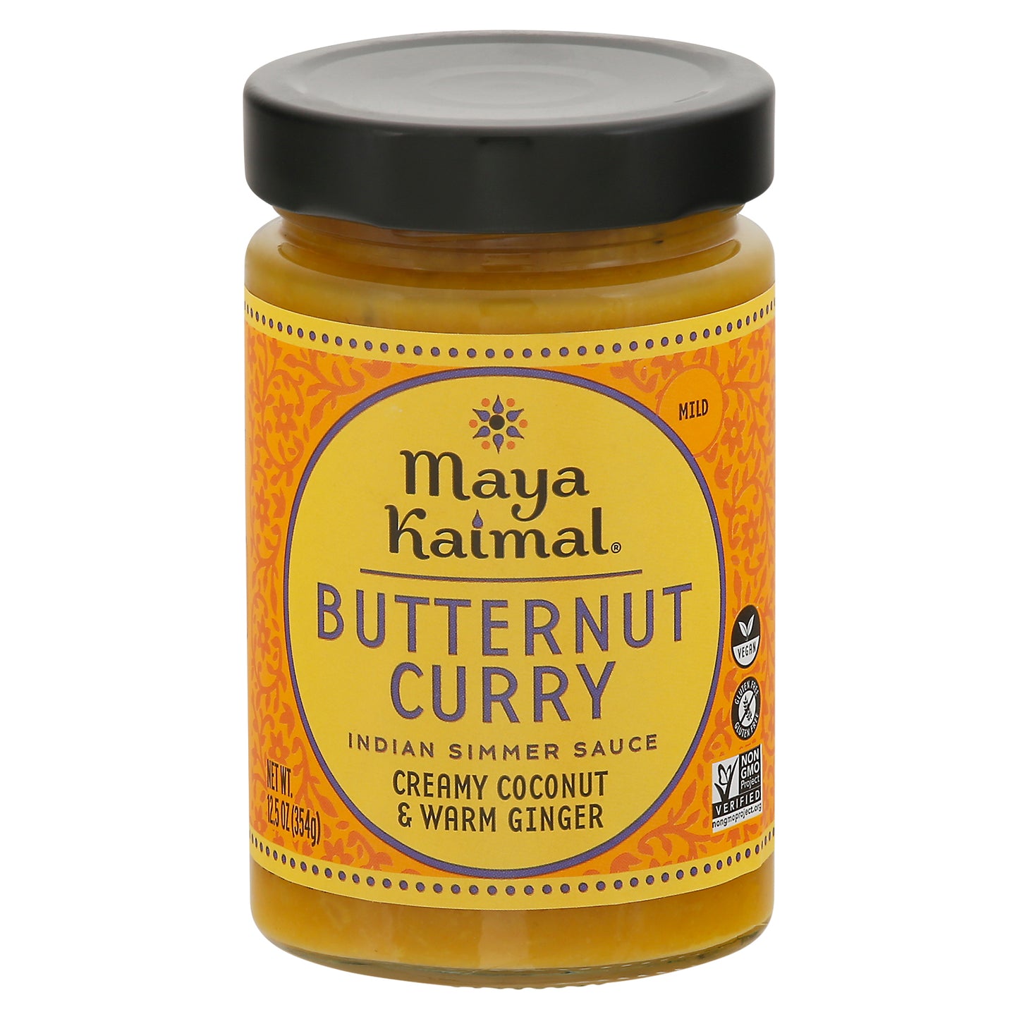 Maya Kaimal Sauce Simmer Butternut Curry 12.5 Oz (Pack Of 6)
