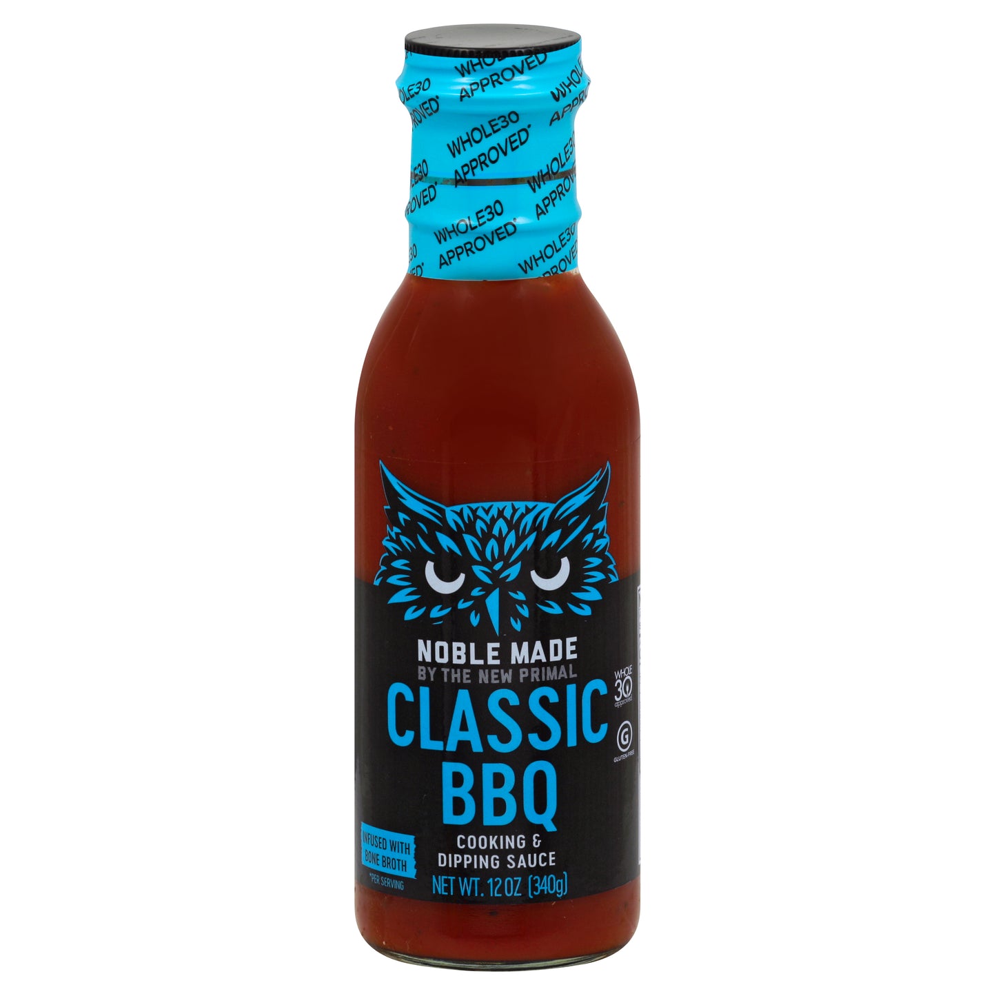 The New Primal Sauce Noble Made Barbeque Organic 12 FO (Pack Of 6)