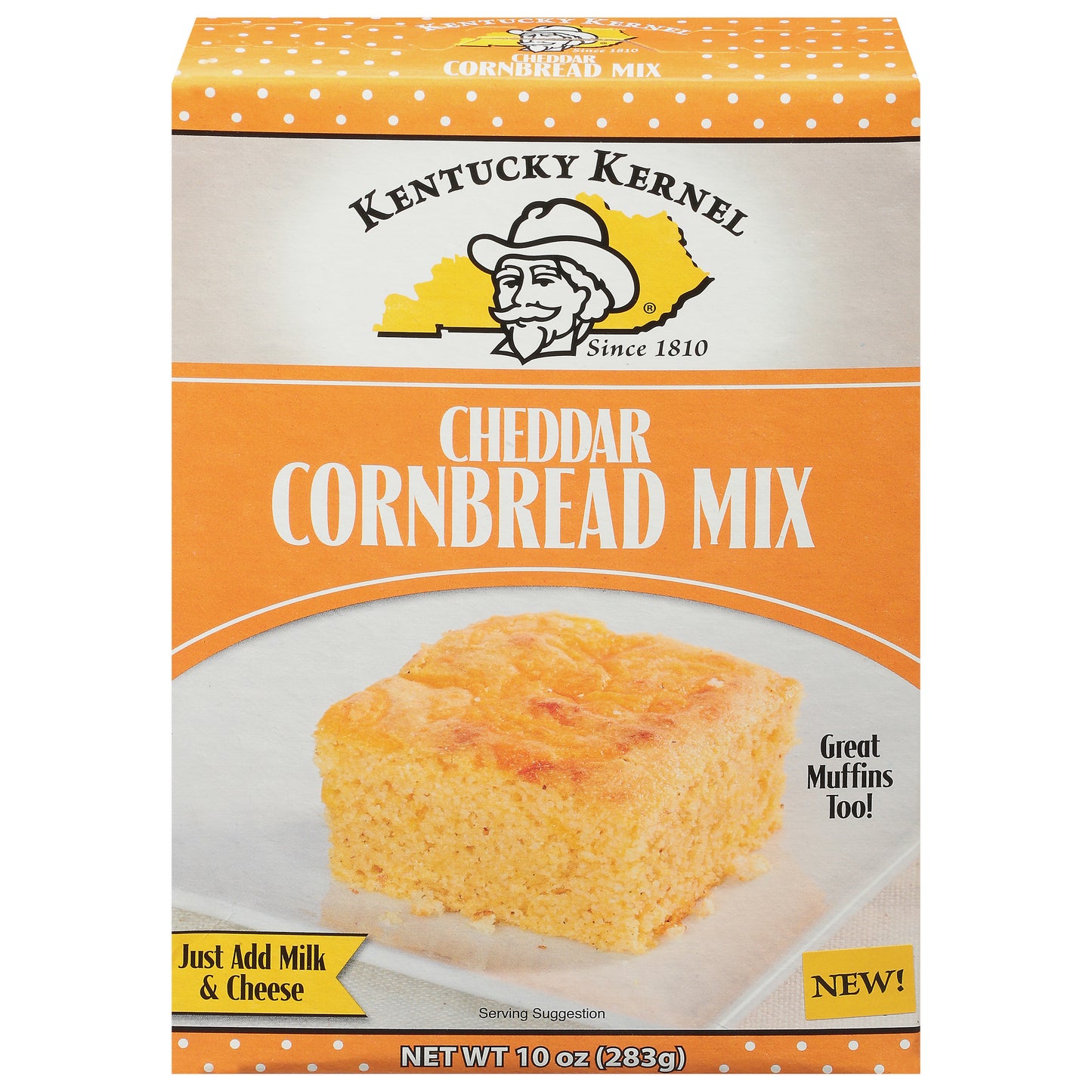 Kentucky Kernal Mix Cornbread Cheddar 10 Oz (Pack Of 6)