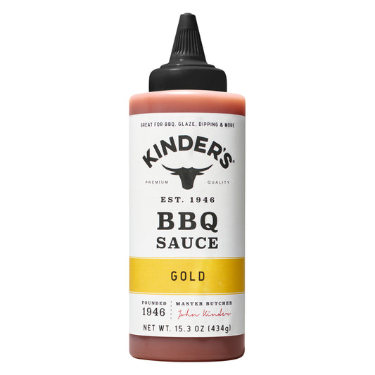 Kinders Sauce Barbeque Gold Squeeze 15.3 Oz (Pack Of 6)