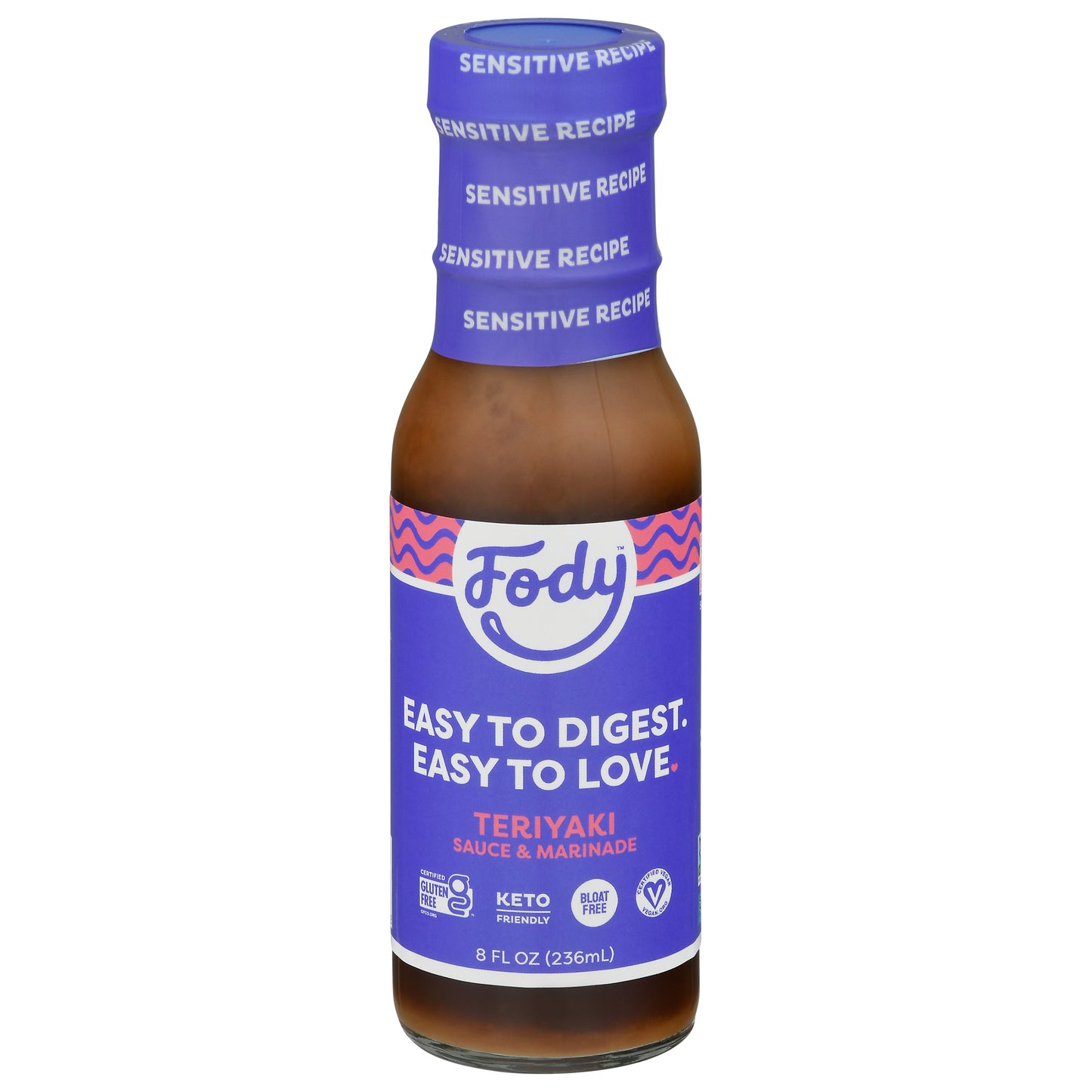 Fody Food Co Sauce Marinade Teriyaki 8 FO (Pack Of 6)