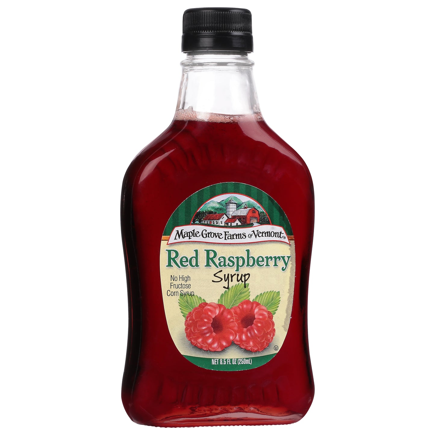 Maple Grove Syrup Natural Raspberry 8.5 oz (Pack Of 6)