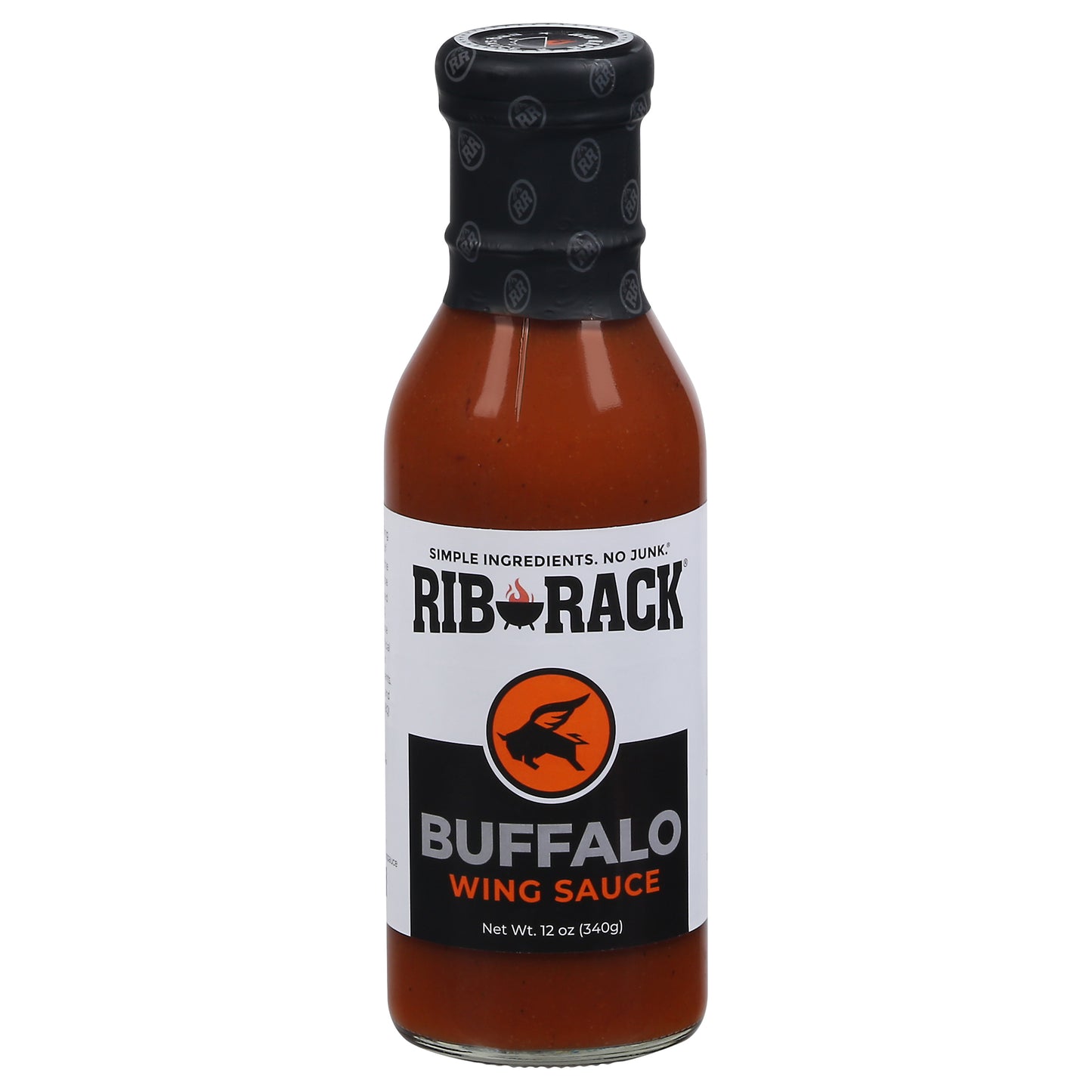 Rib Rack Sauce Rib Buffalo Wing 12 Oz (Pack Of 6)