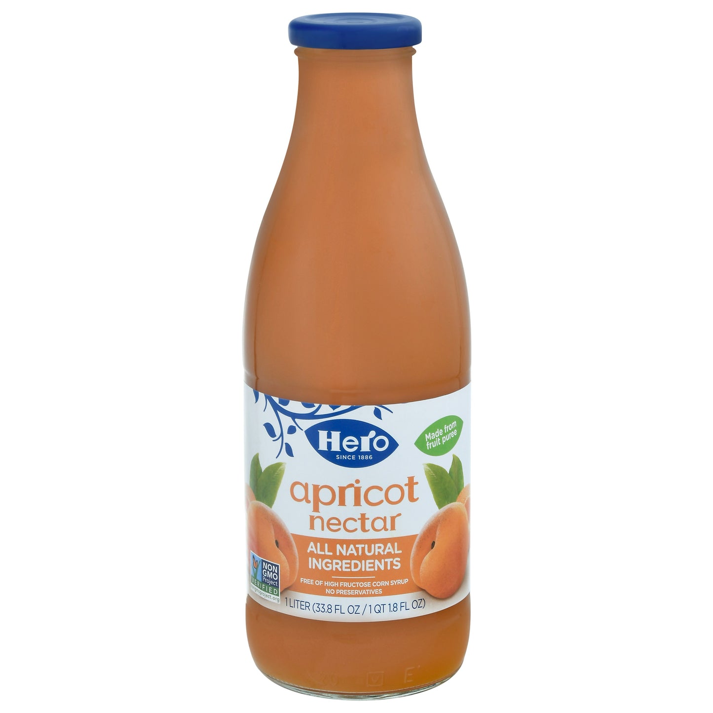 Hero Nectar Apricot 33.8 FO (Pack Of 6)