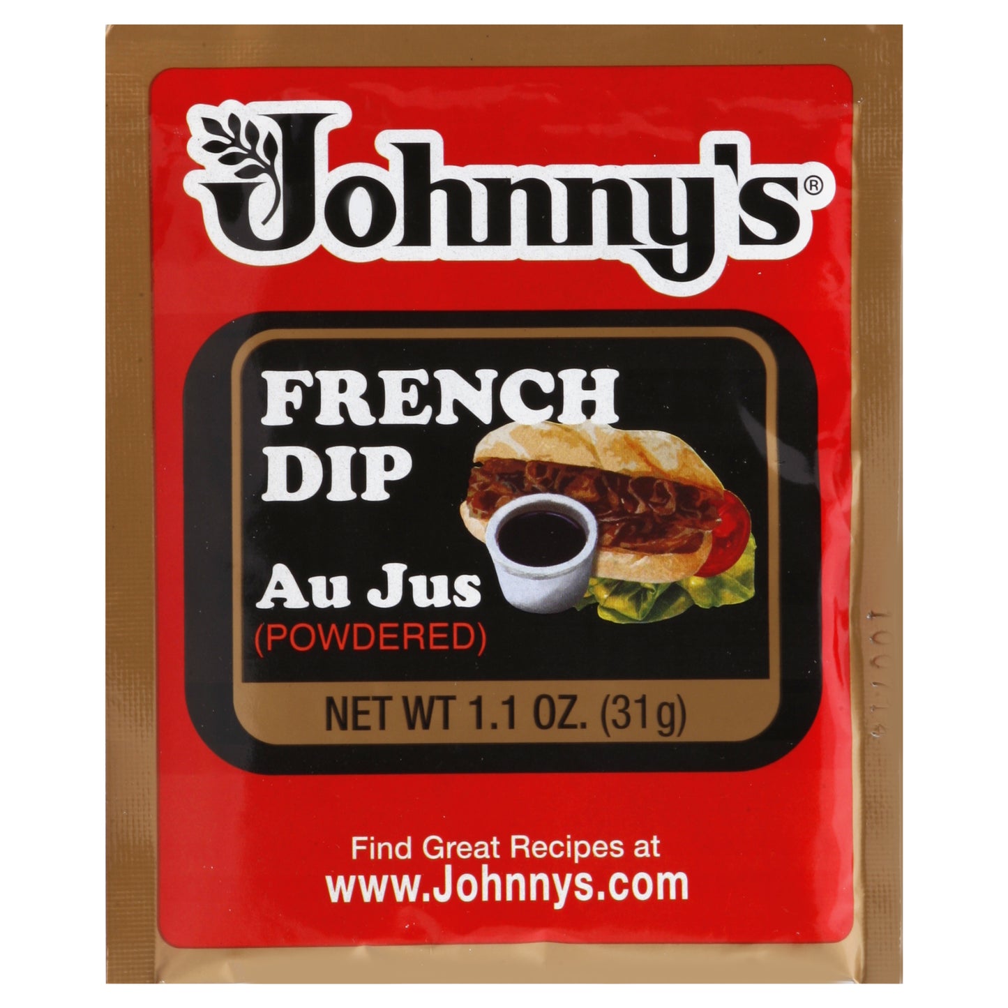 Johnnys Fine Foods Au Jus Powder 1.1 oz (Pack Of 12)