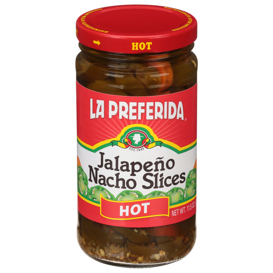 La Preferida Pepper Jalapeno Sliced Hot 11.5 Oz (Pack Of 12)