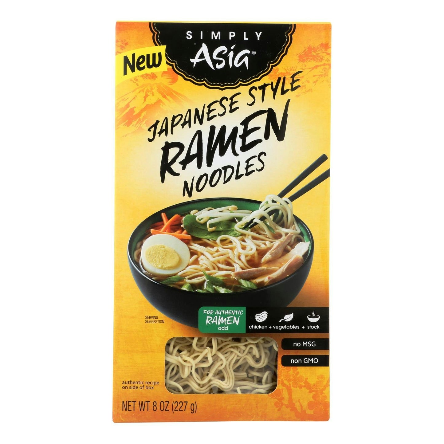 Simply Asia Japanese Style Ramen Noodles 8 oz (Pack of 6)