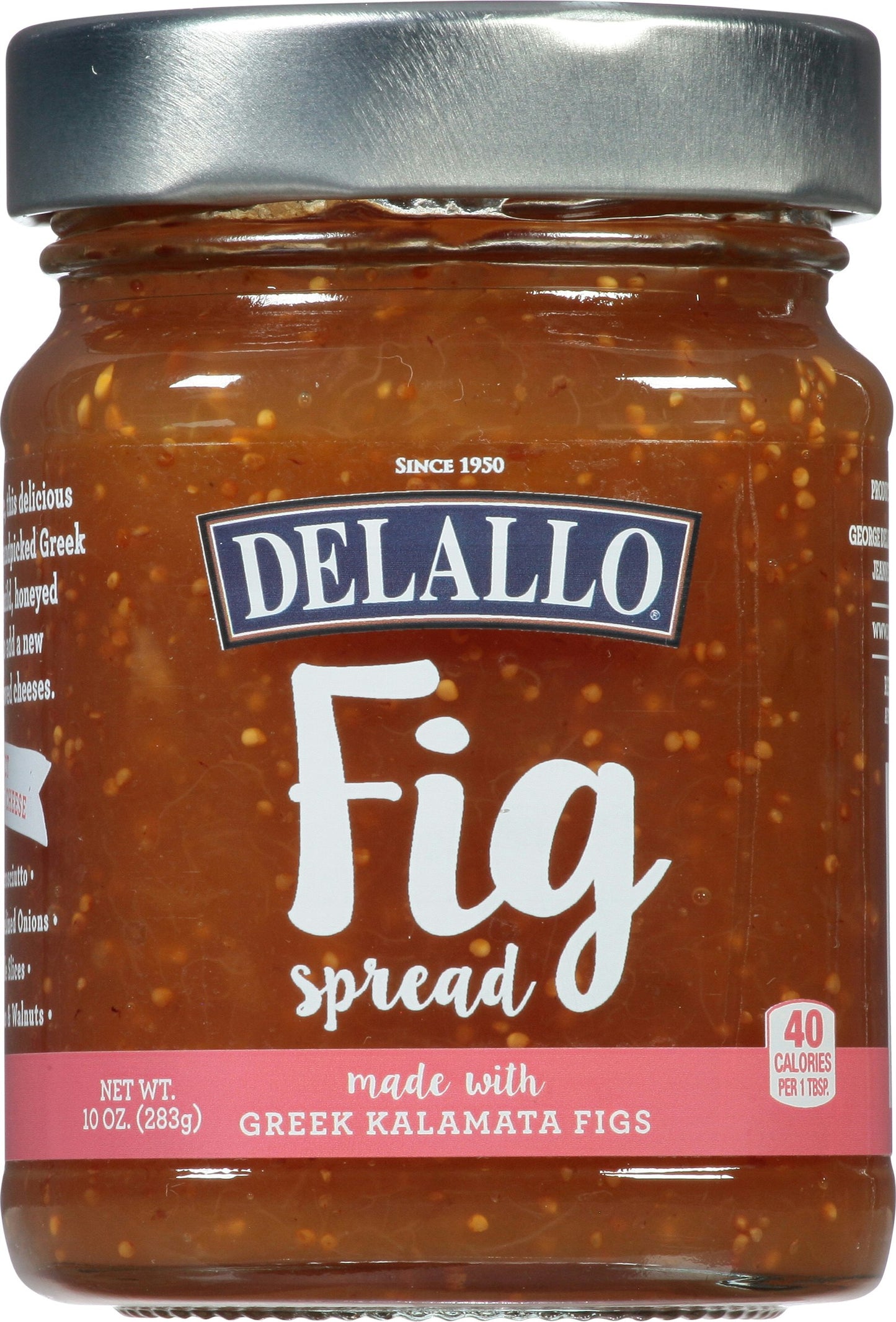 Delallo Spread Fig 10 Oz Pack of 6