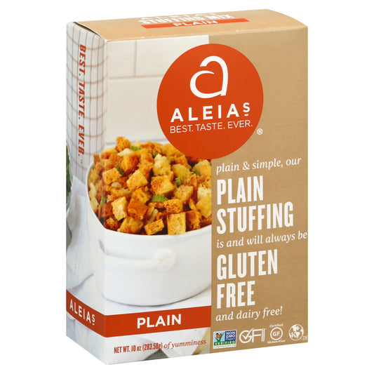 Aleias Stuffing Mix Plain Gluten Free 10 oz (Pack Of 6)