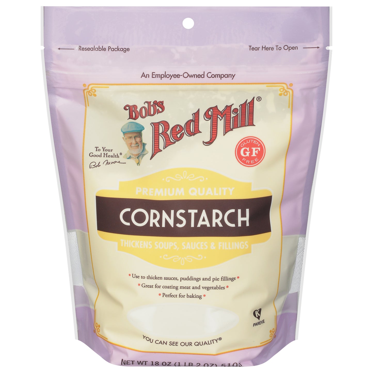 Bobs Red Mill Cornstarch 18 oz (Pack Of 4)