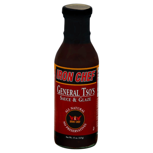 Iron Chef Sauce Glaze General Tso 15 oz (Pack Of 6)