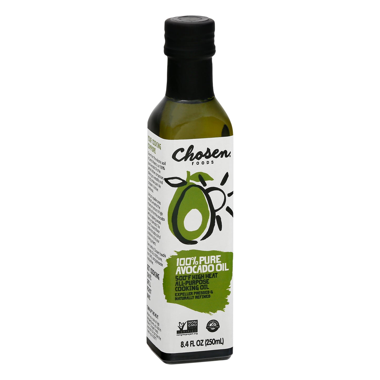 Chosen Foods Oil Avocado Refined 250 Ml (Pack Of 6)