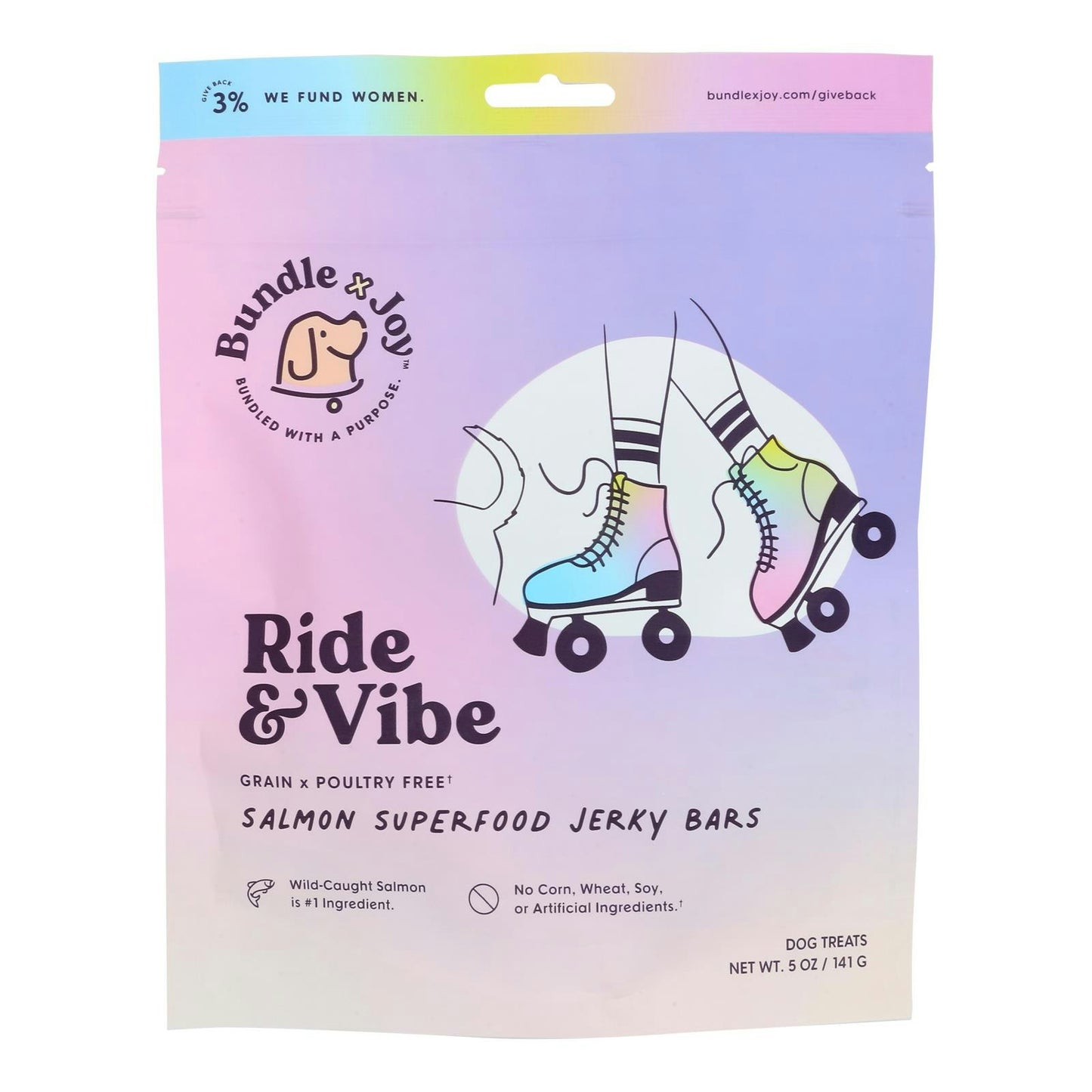 Bundle X Joy Bars Salmon Jerky Superfood 5 Oz Pack of 6