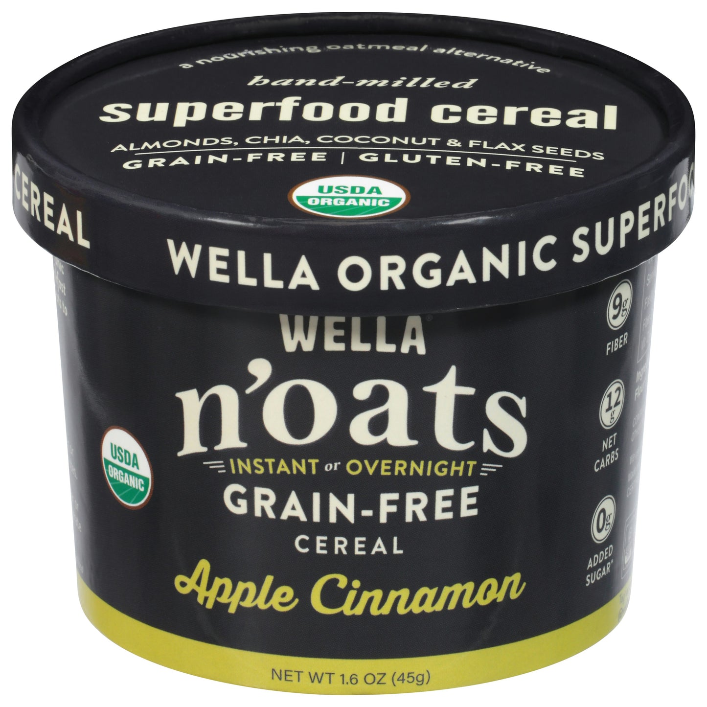 Wella Cereal Hot Apple Cinnamon Grain Free 1.6 oz (Pack of 8)