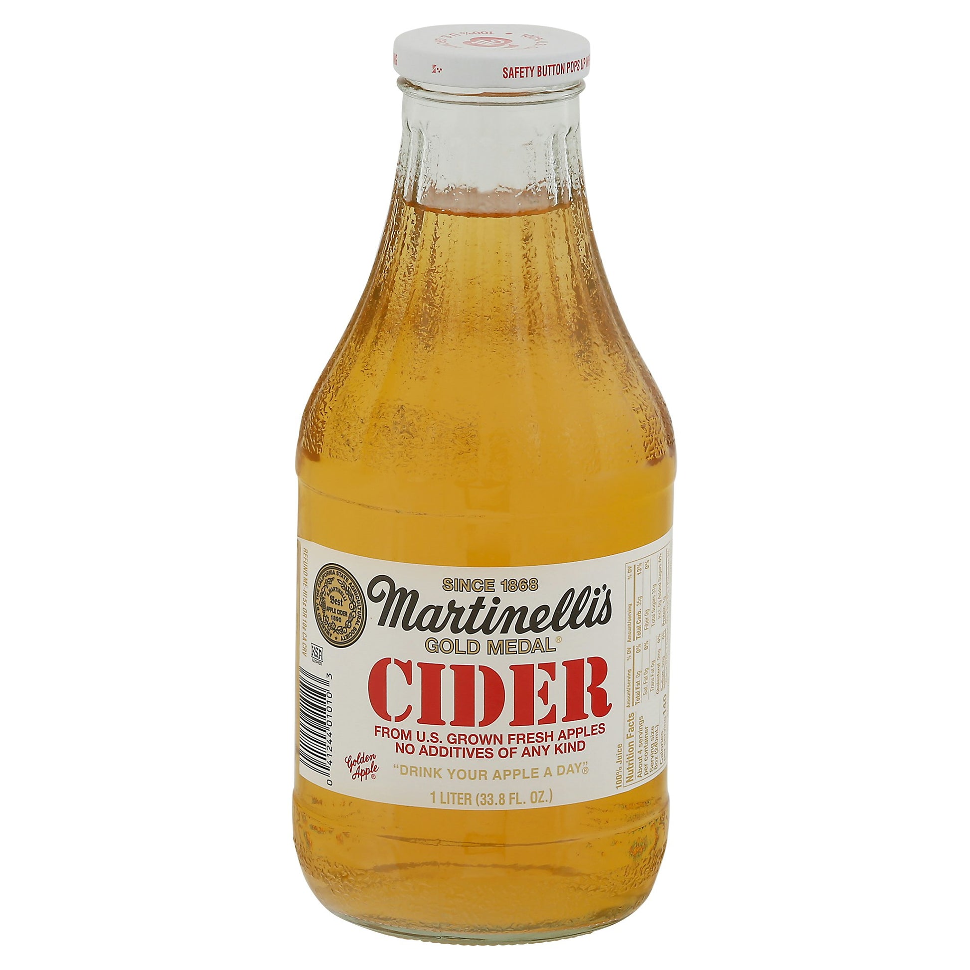 Martinelli Cider 33.8 Fl Oz (Pack of 6)