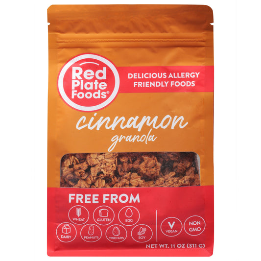 Red Plate Foods Granola Cinnamon 11 Oz Pack of 6