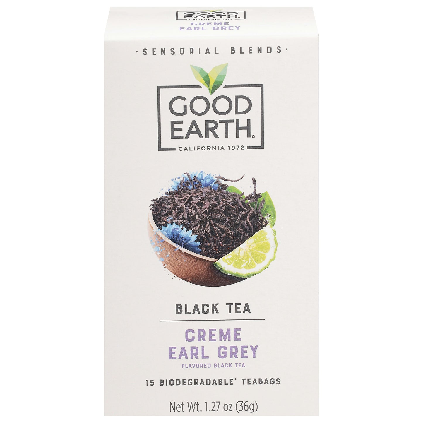 Good Earth Tea Sensorial Earl Grey 15 Bg Pack of 5